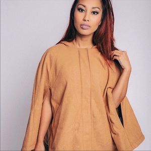 NEW Forever 21 Brown Cape